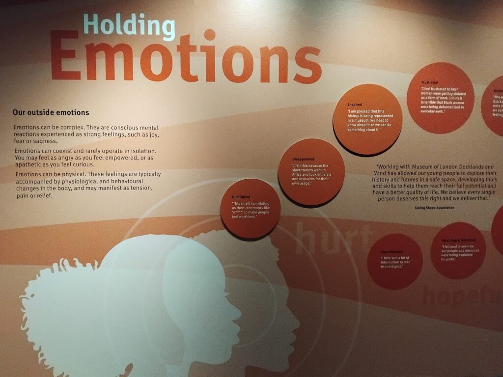 Holding emotions