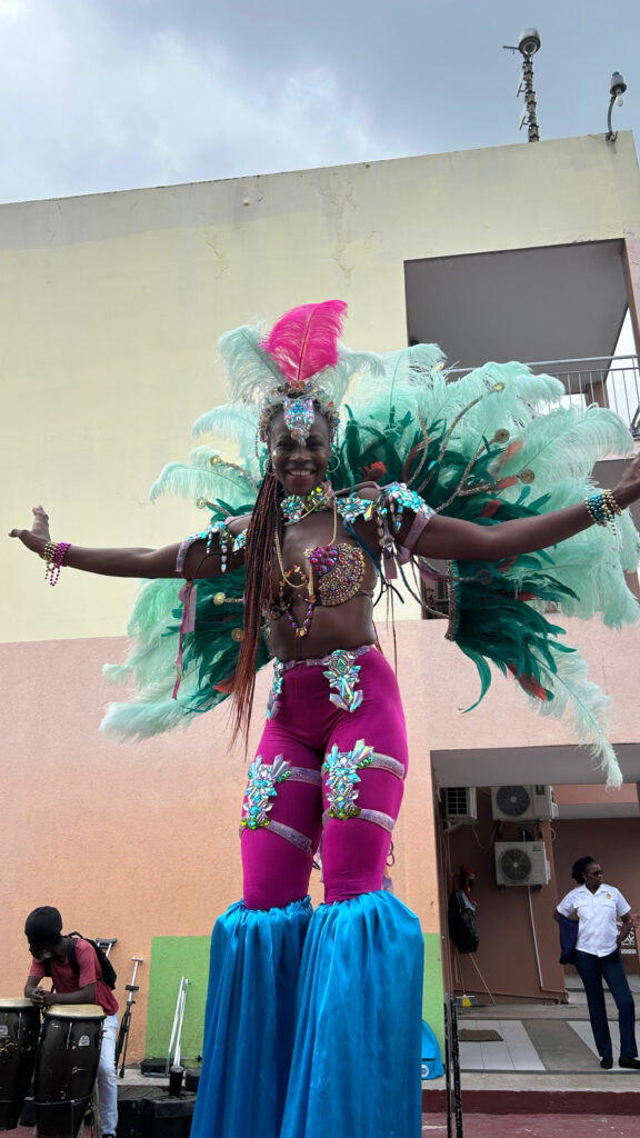 Laura Hesketh photos (2) Photo of a carnival dancer in Antigua